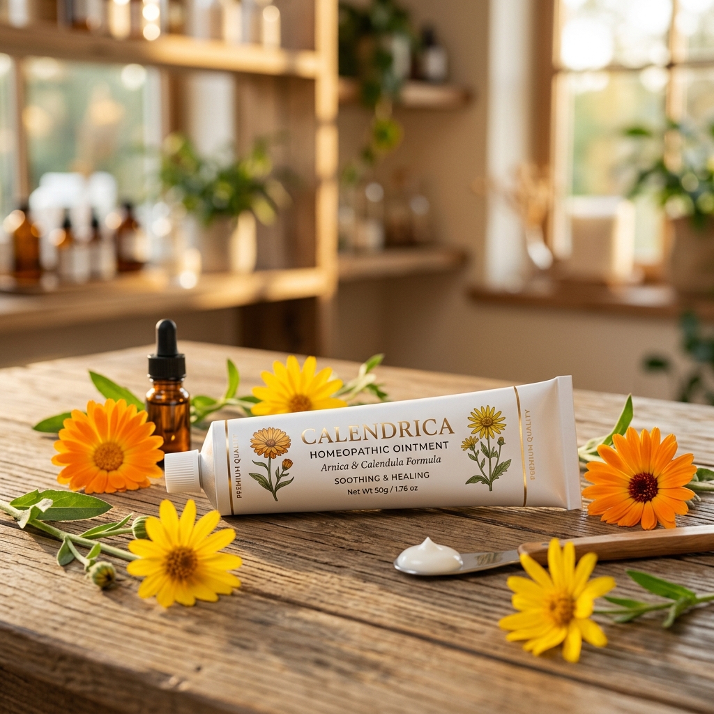 Calendula Cream Top Homeopathic Creams